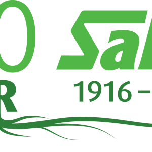 Salus 100 jaar logo